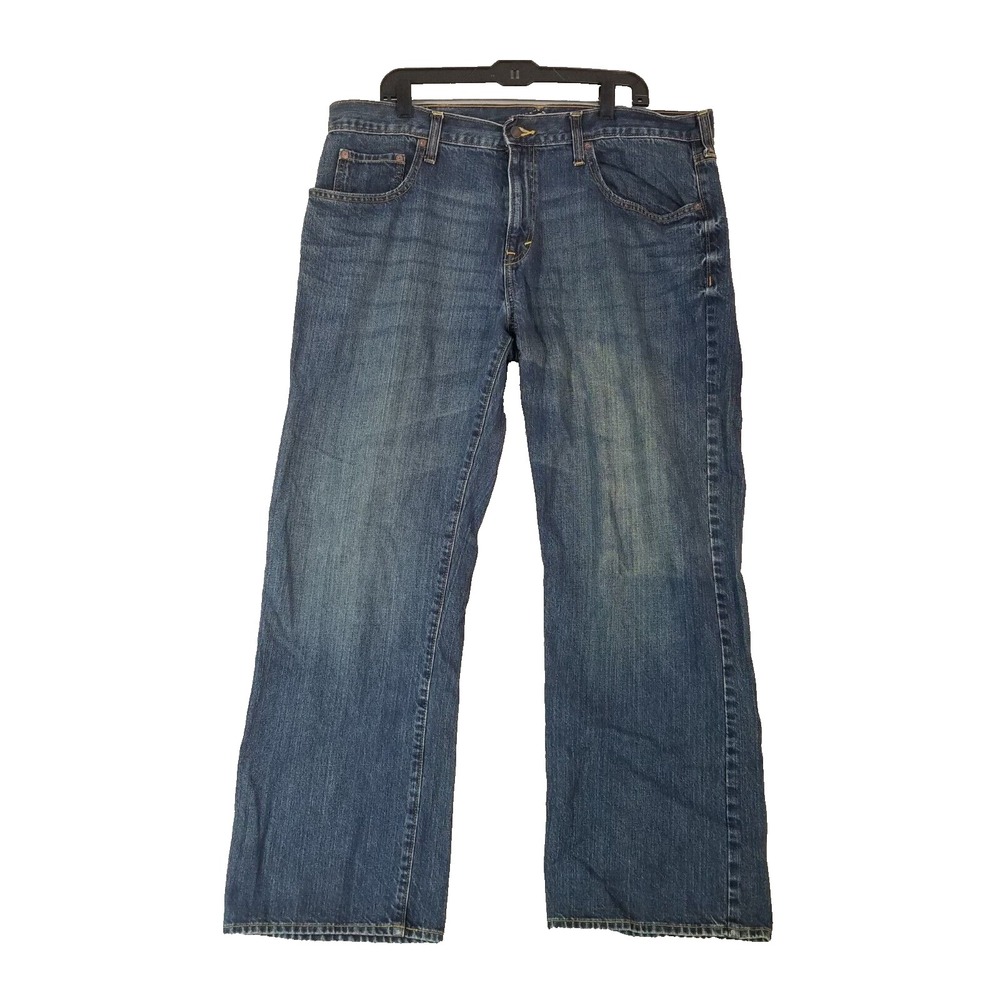 Old Navy jeans men's 38x32 loose baggy blue denim pants Y2K urban grunge